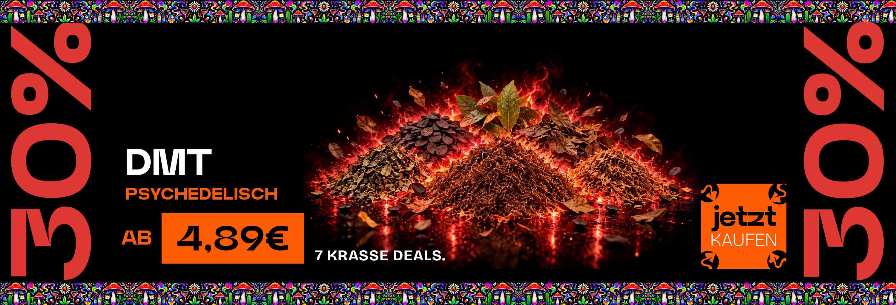 30% auf DMT Produkte