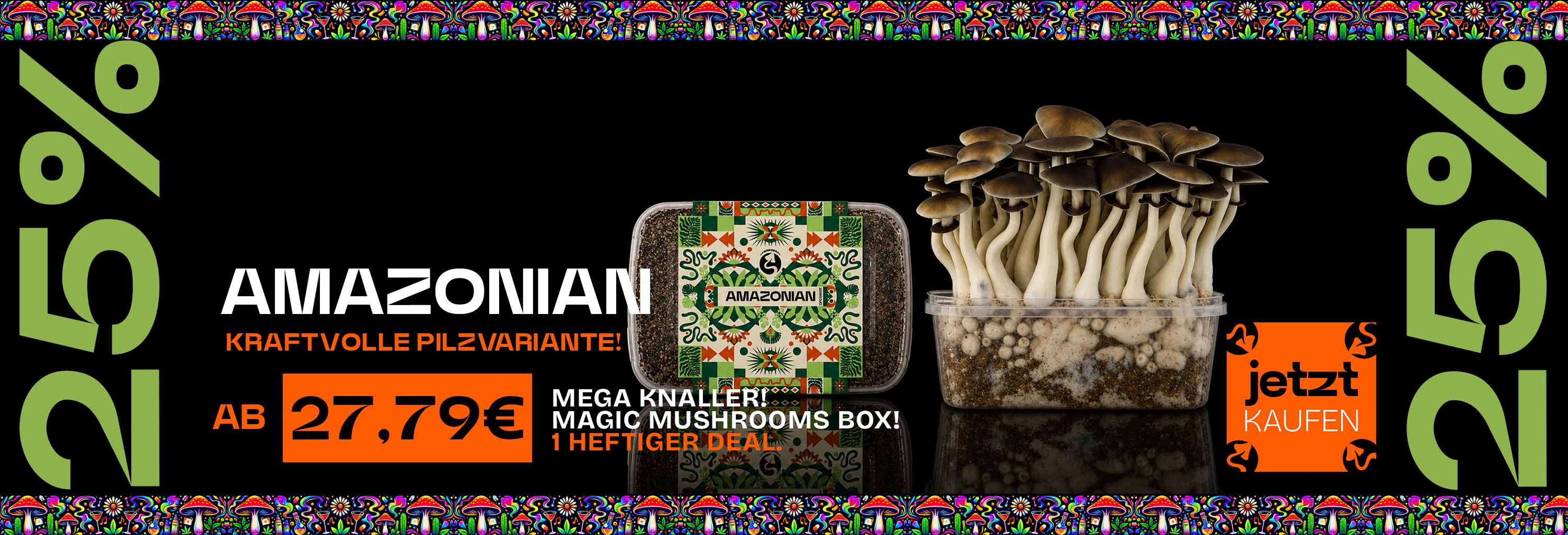 25% auf Amazonian Growboxen