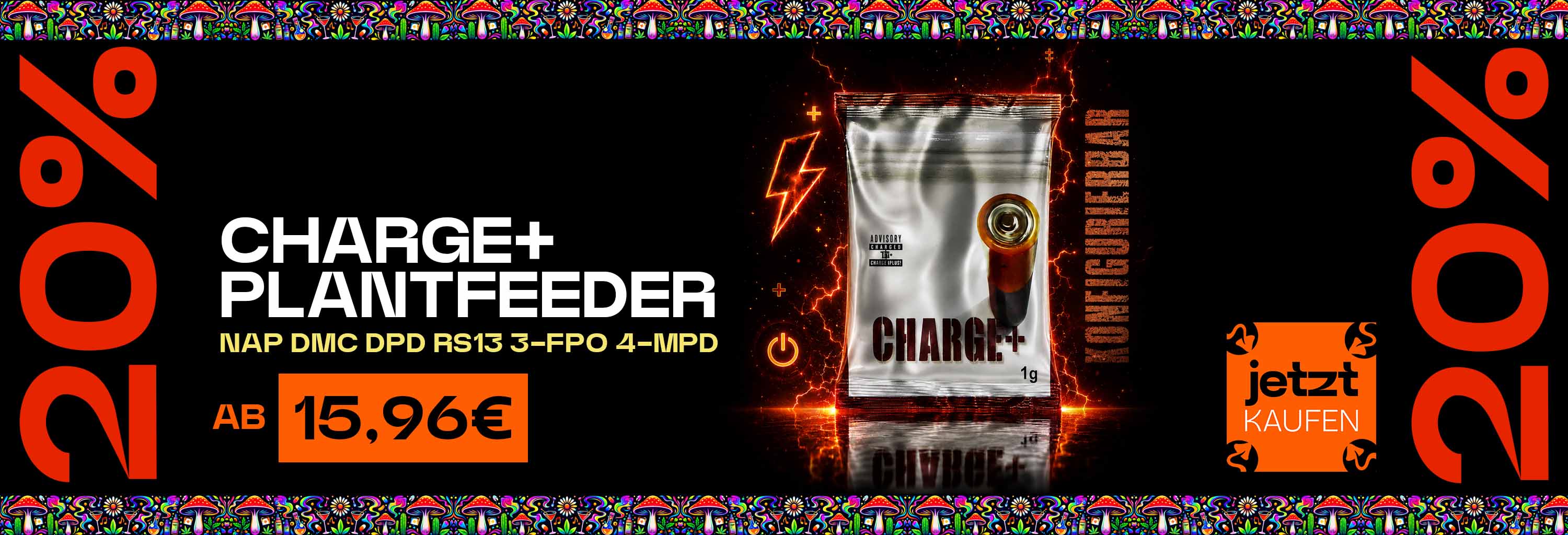 Charge+ 20% reduziert