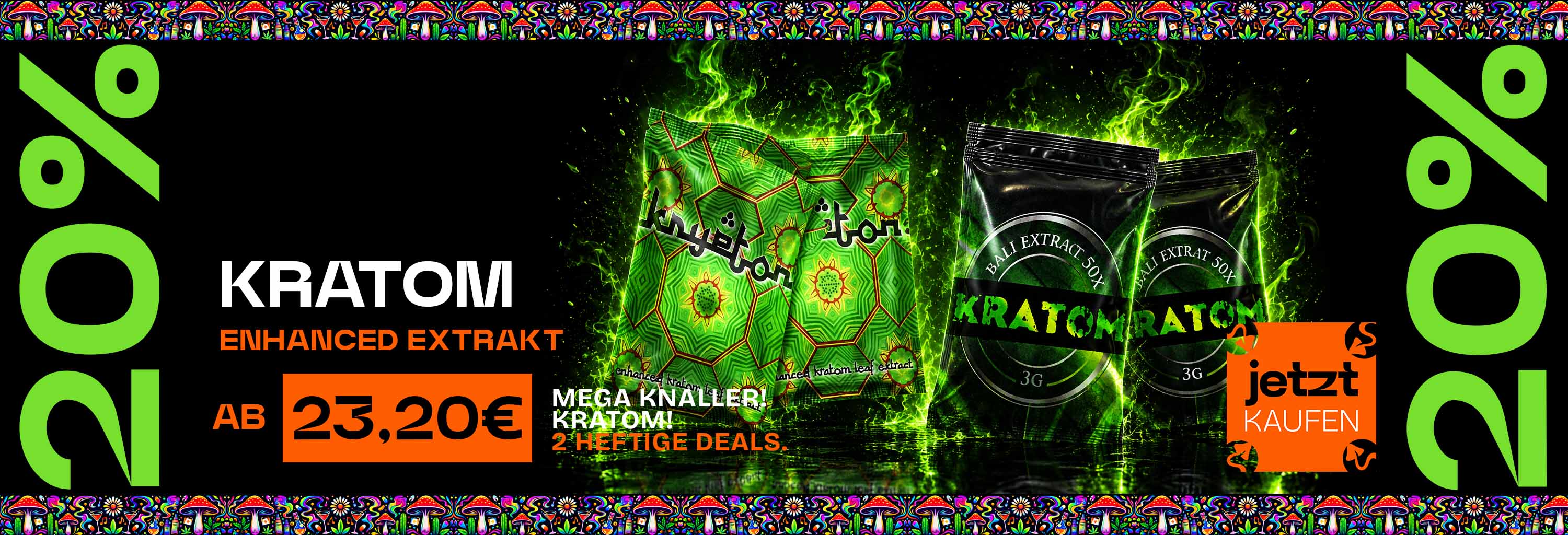 Kratom Extrakt 20% reduziert