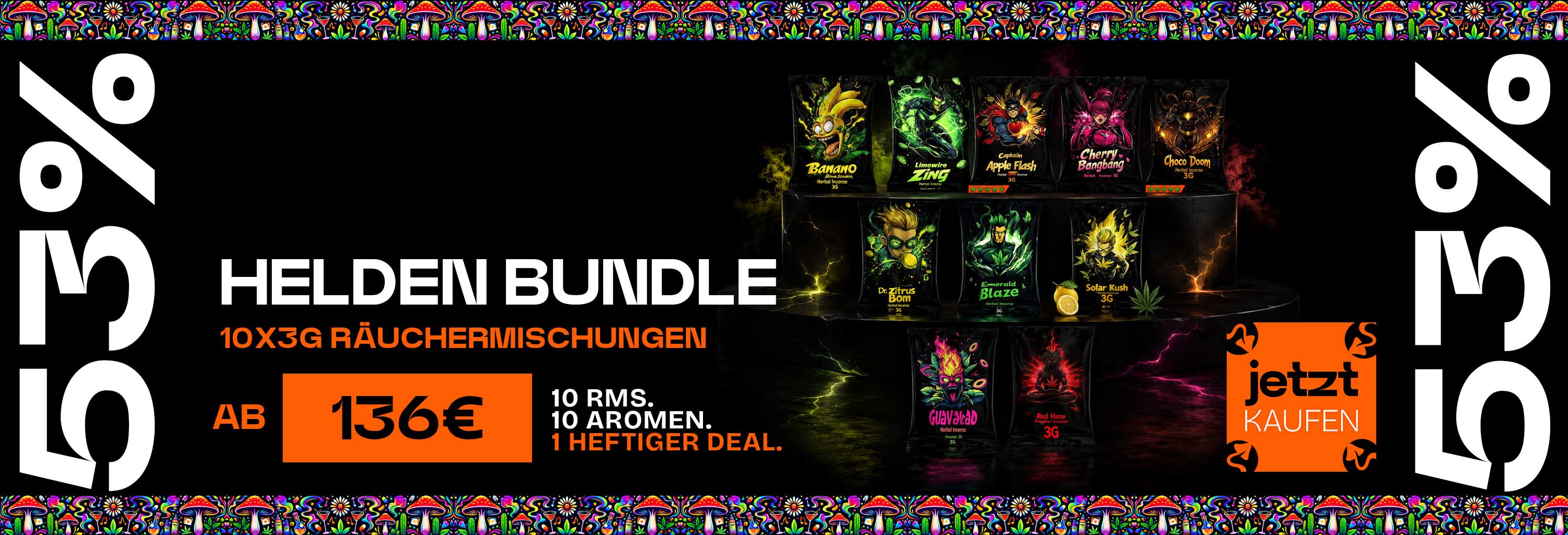 Helden Bundle 10x3g