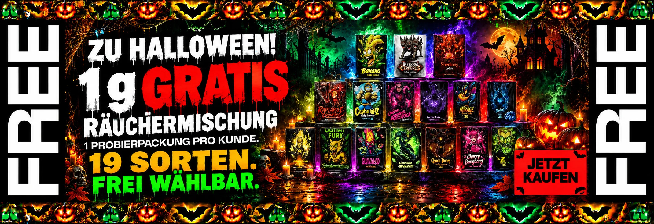 1g Gratis Räuchermischung