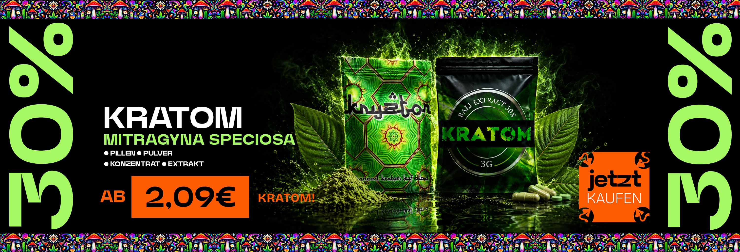 30% auf Kratom