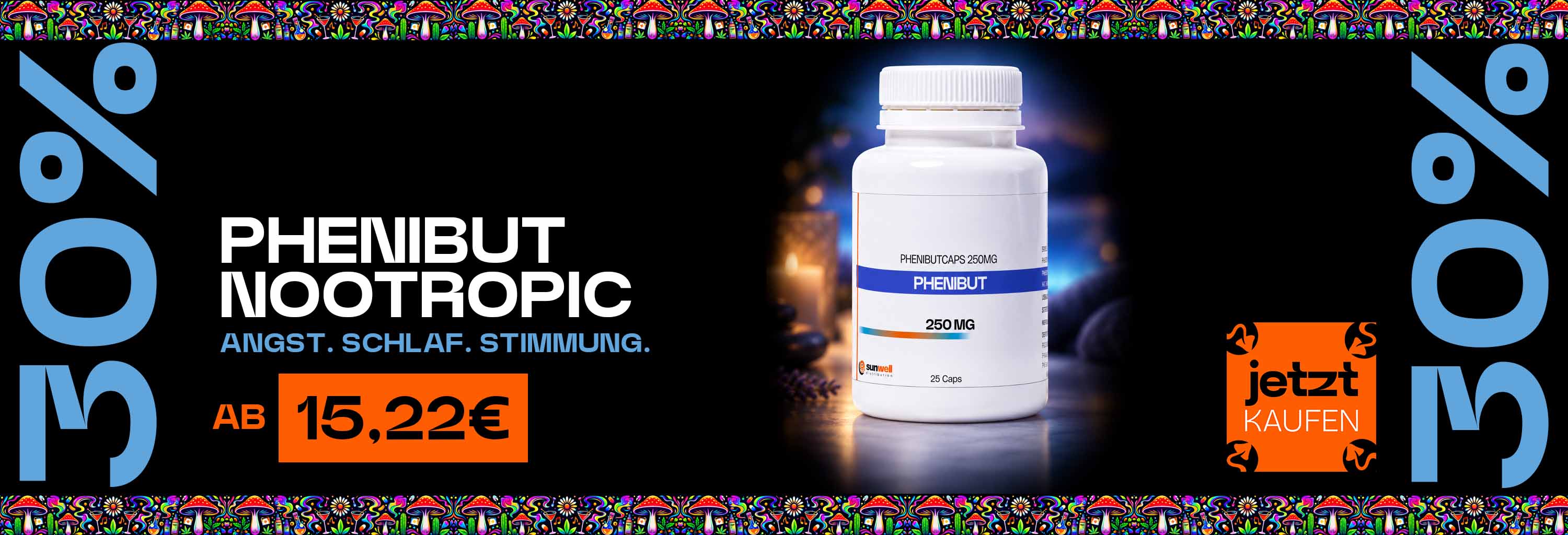 Phenibut 30% reduziert
