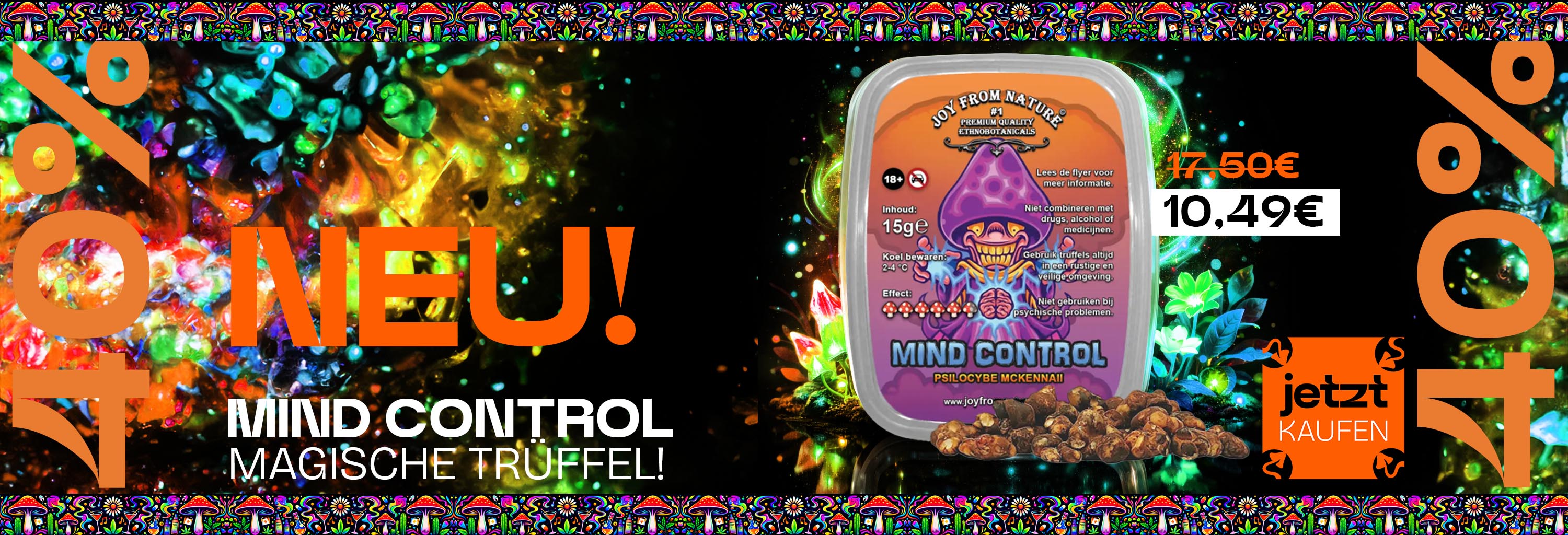 Mind Control Trüffel - Jetzt NEU auf Lager!
