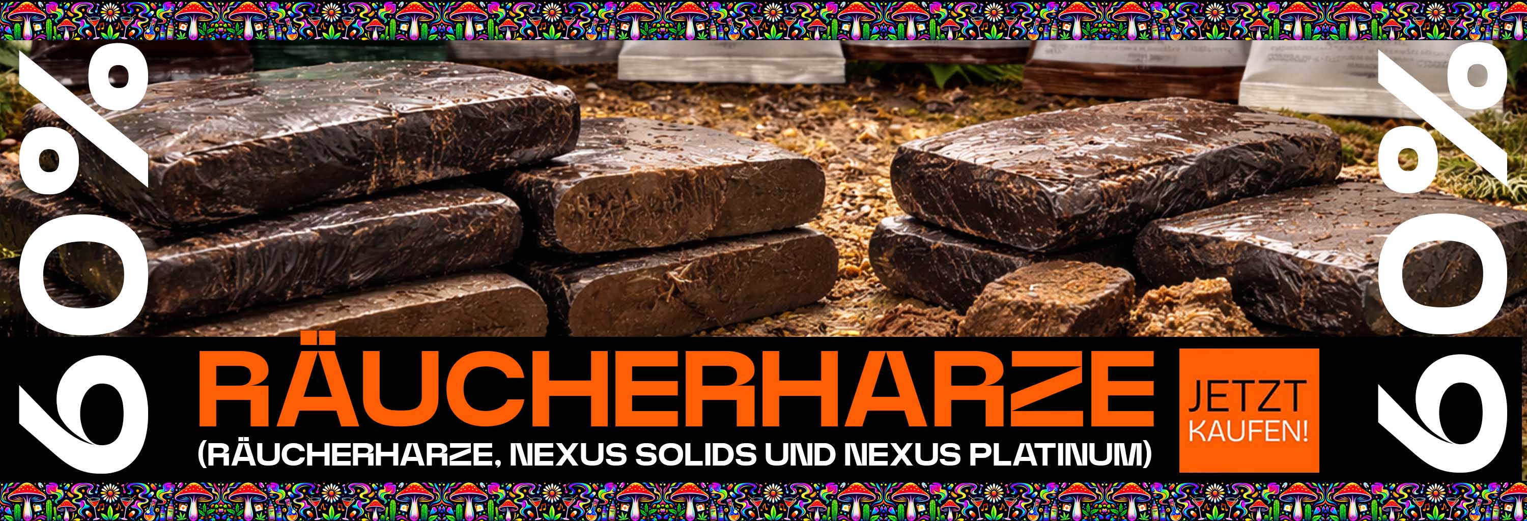 60% auf alle Räucherharze!