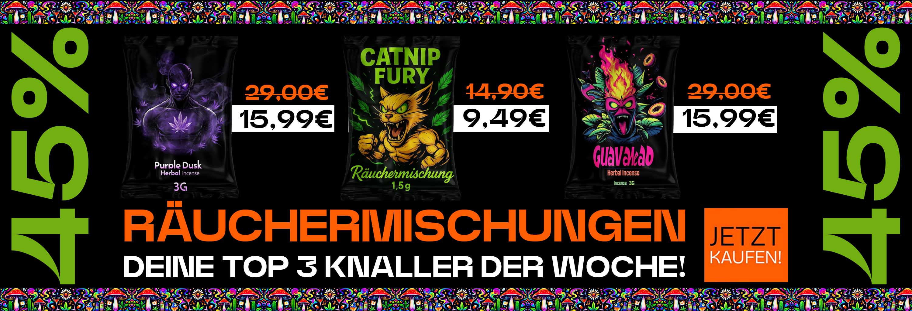 Top3 Räuchermischung - stark reduziert