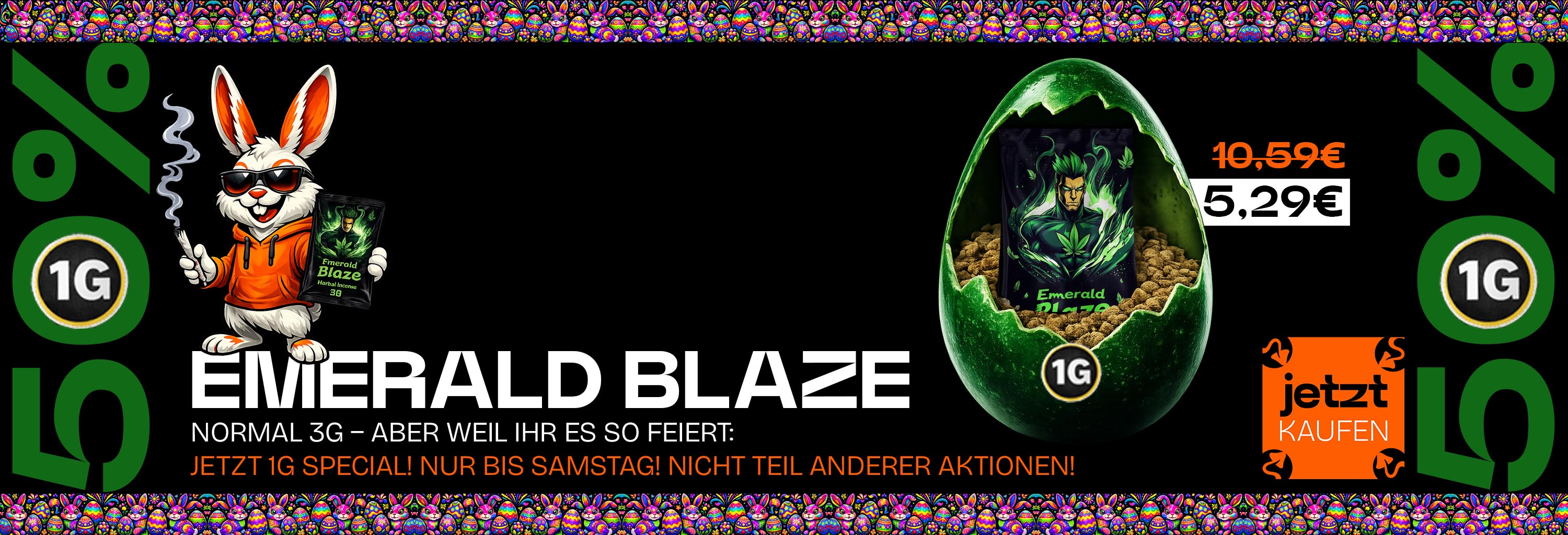 Emerald Blaze - Jetzt 1g Special
