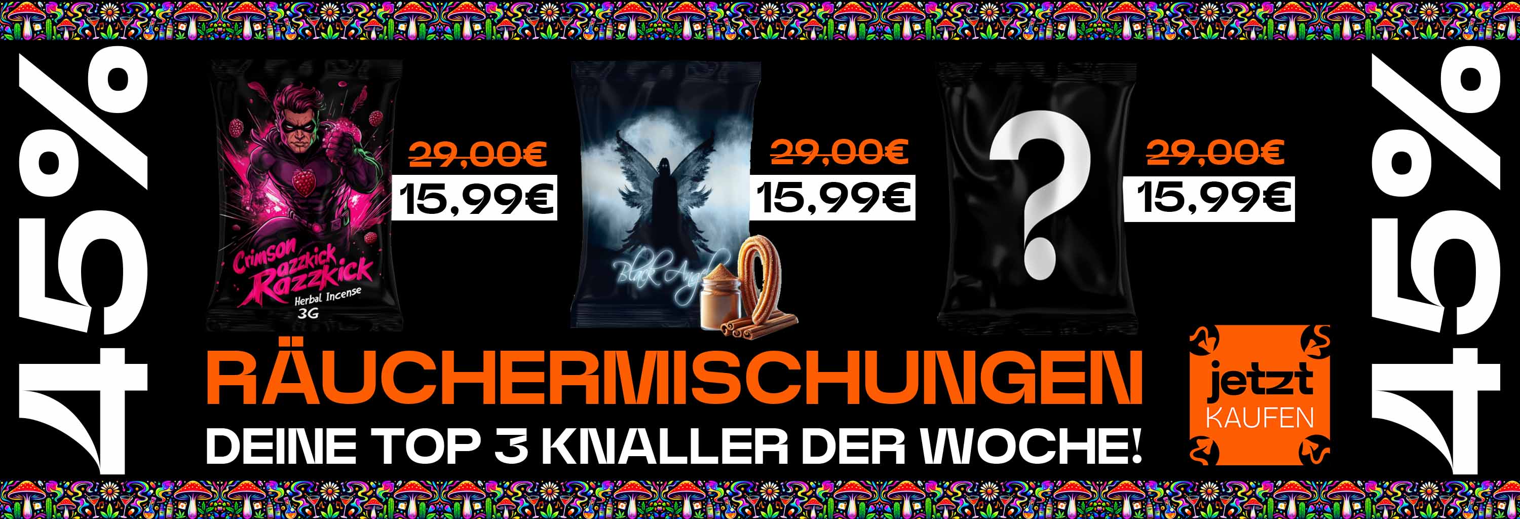 Top 3 Räuchermischungen der Woche!