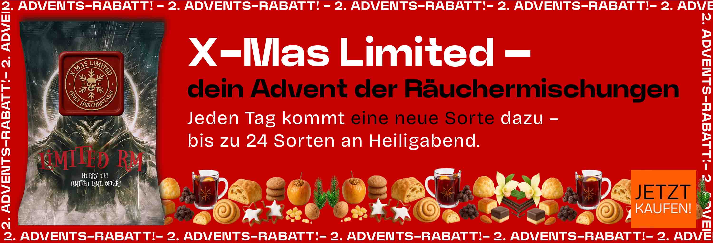 X-Mas Limited - dein Advent der Räuchermischungen