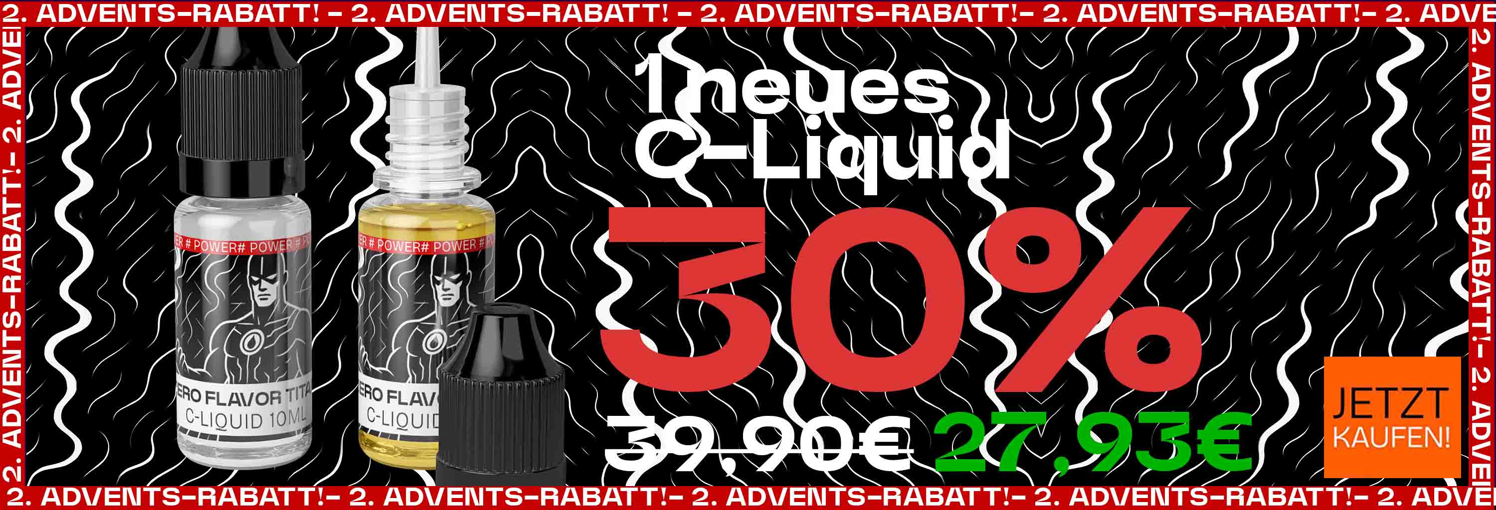 Neues C-Liquid - Zero Flavour Titan 30% reduziert