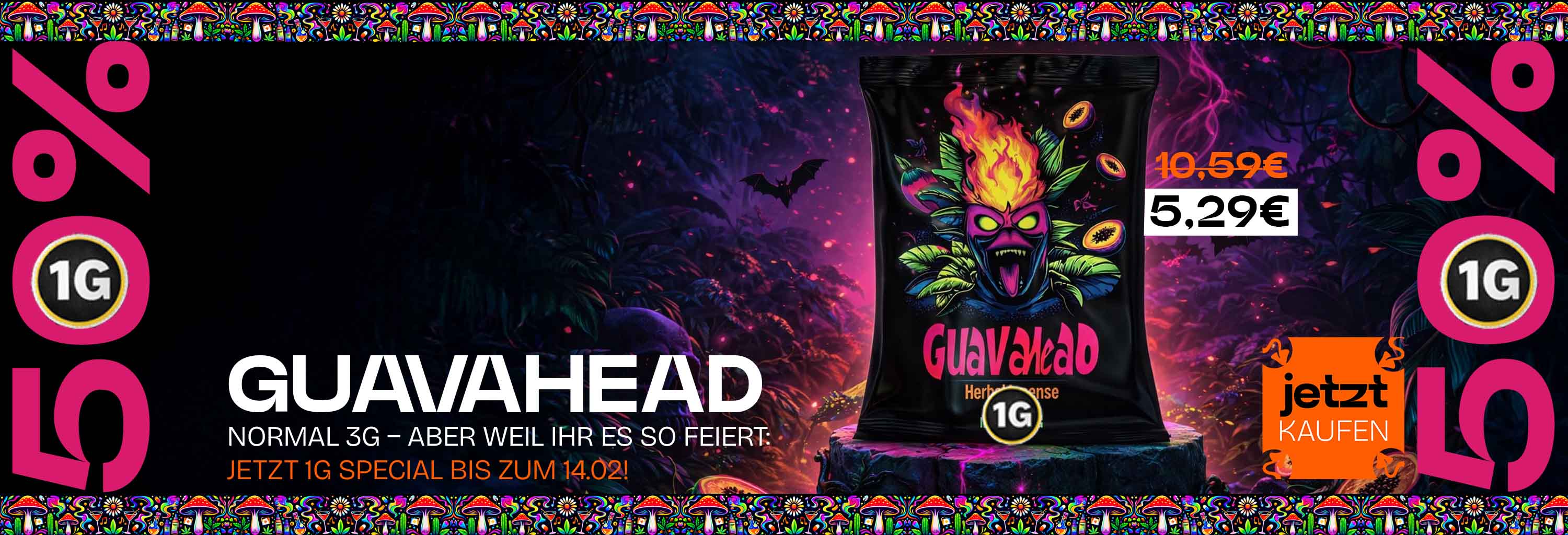 Guavahead 50% reduziert!