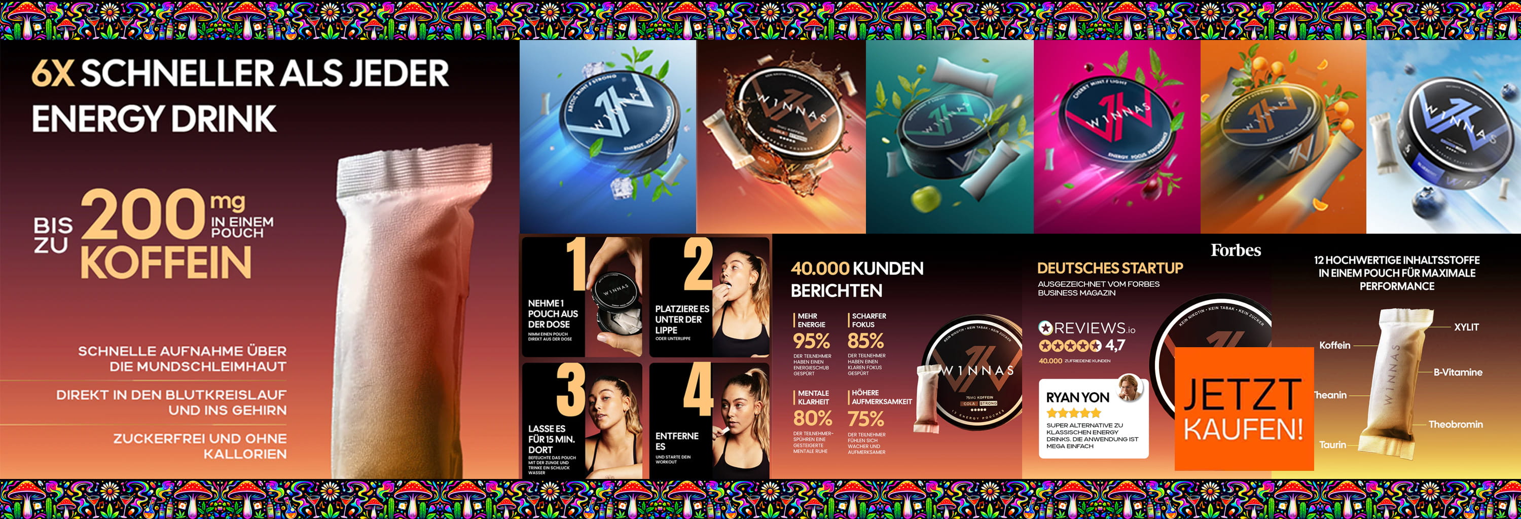 W1nnaz Performance Pouches - Jetzt NEU!