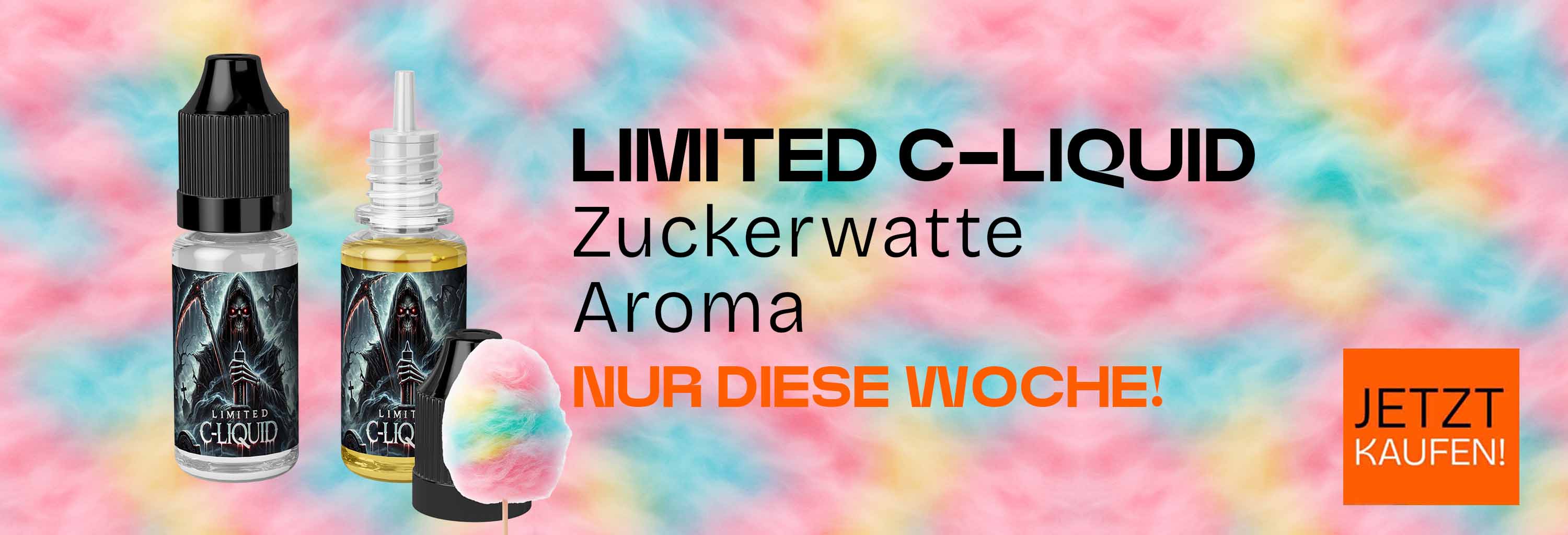 Limited C-Liquid - Zuckerwatte