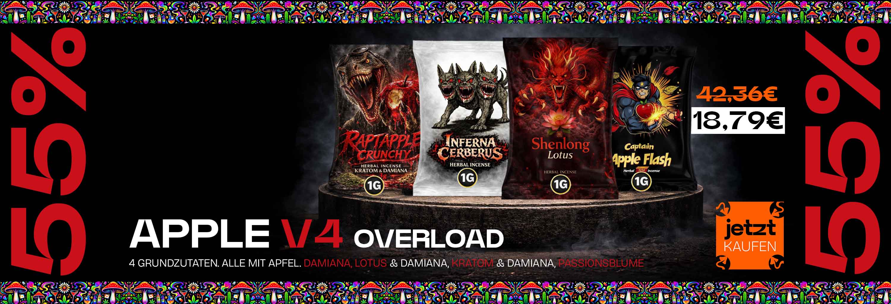 Apple V4 Overload - Das neue Bundle