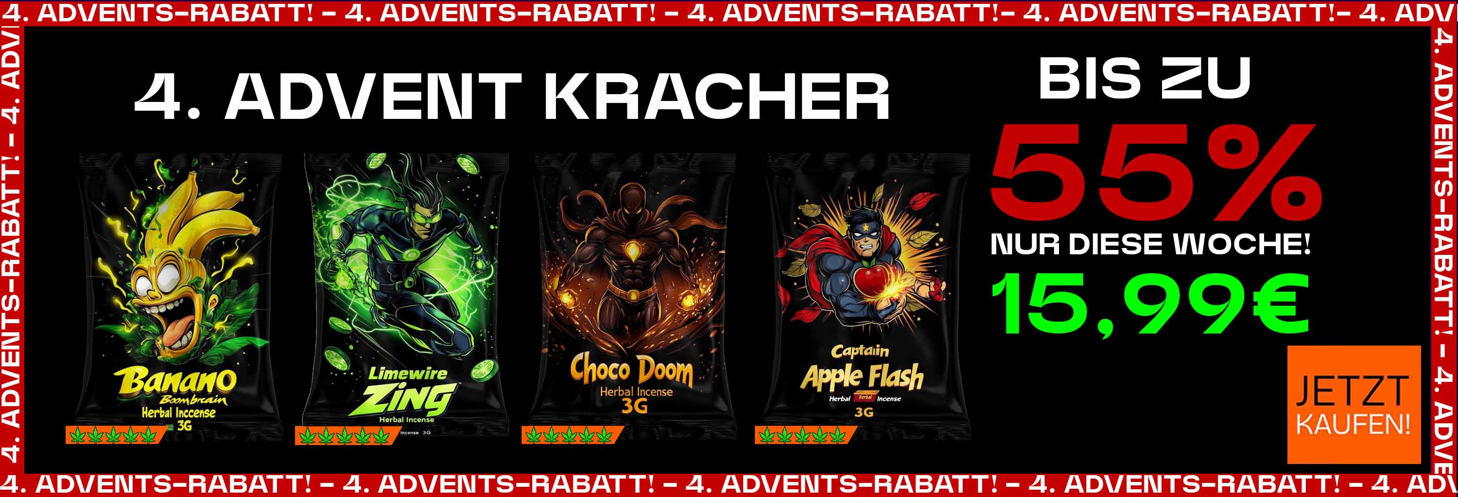 4 Kracher zum 4. Advent