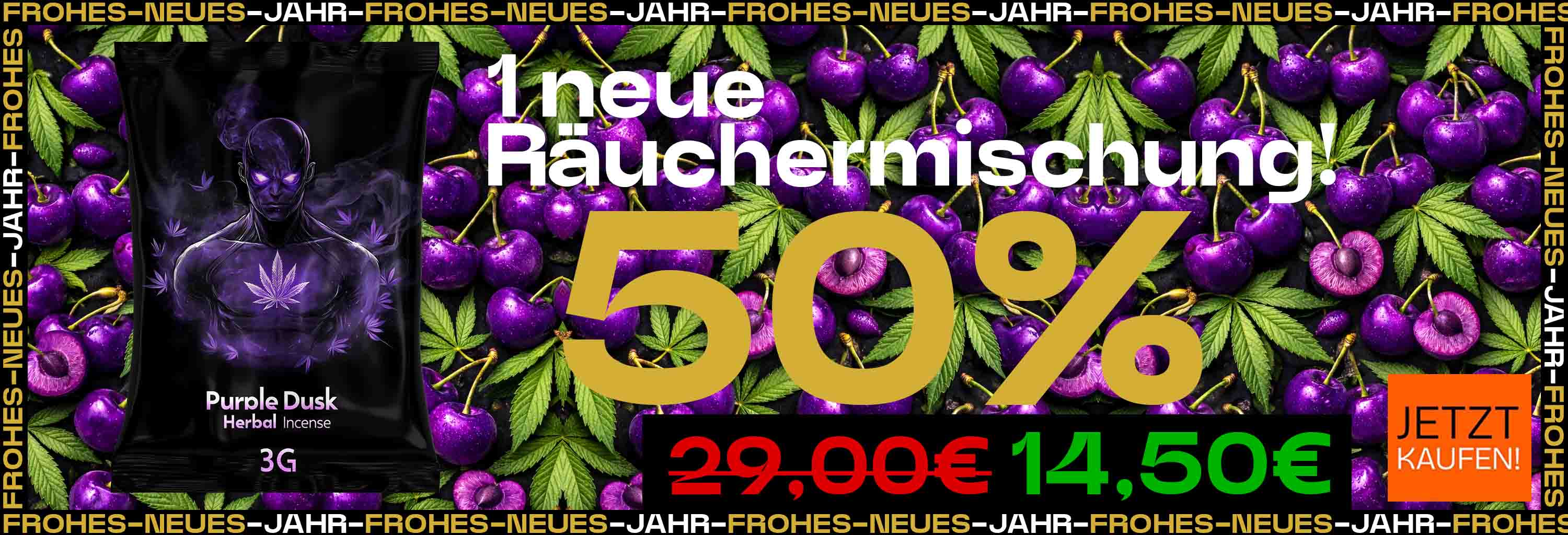 Neue Räuchermischung - Purple Dusk