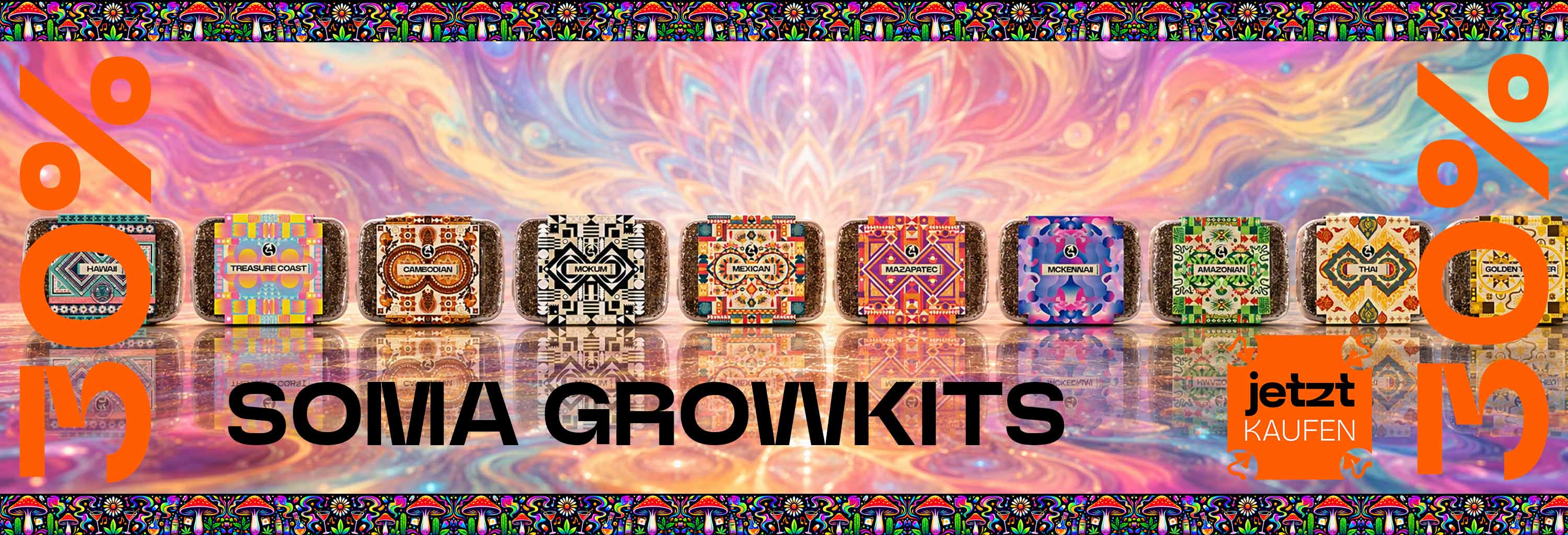 30% auf alle Soma Growboxen
