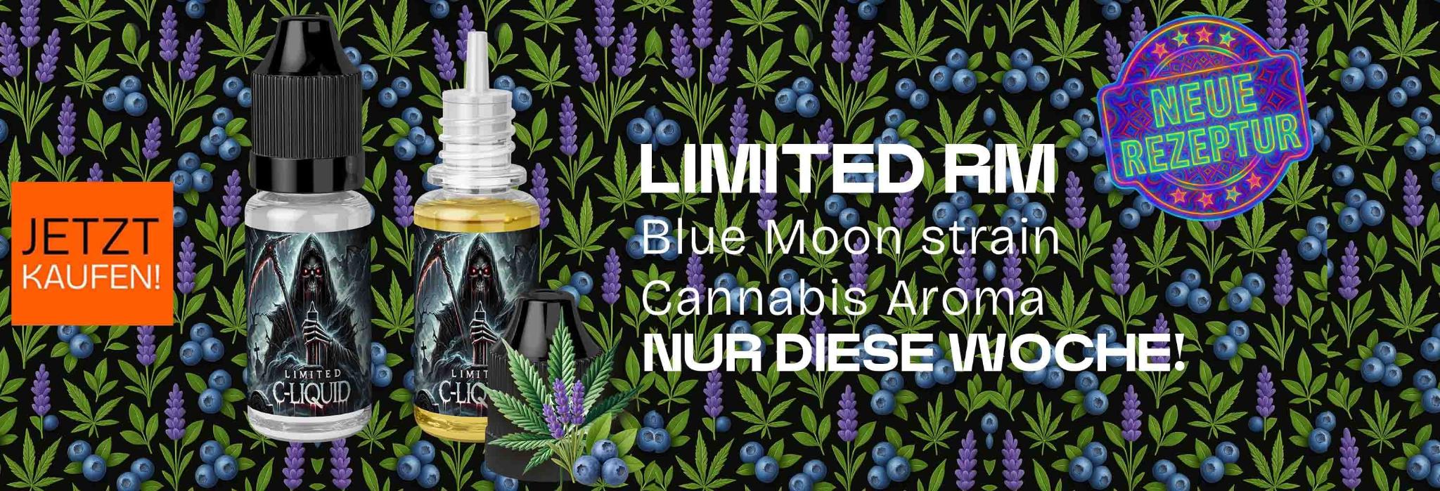 Limited C-Liquid - Cannabis Blue Moon Strain
