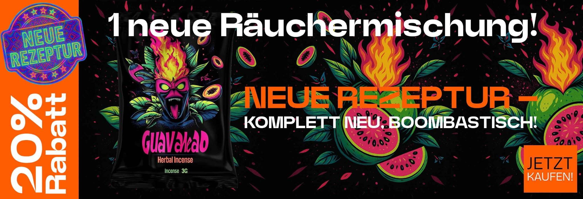 Neue Räuchermischung - Guavahead