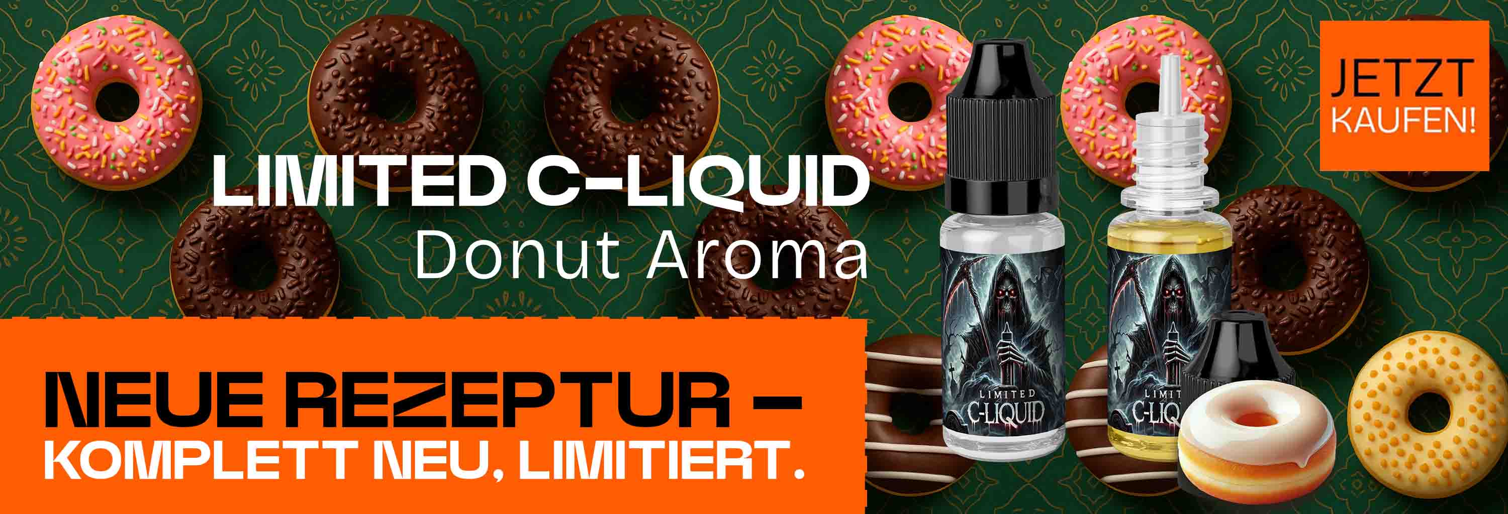 Limited C-Liquid mit Donut Aroma