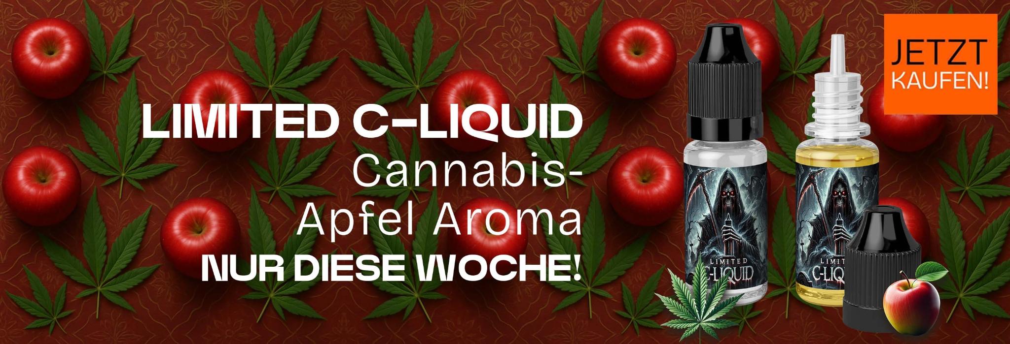 Limited C-Liquid - Cannabis Apfel