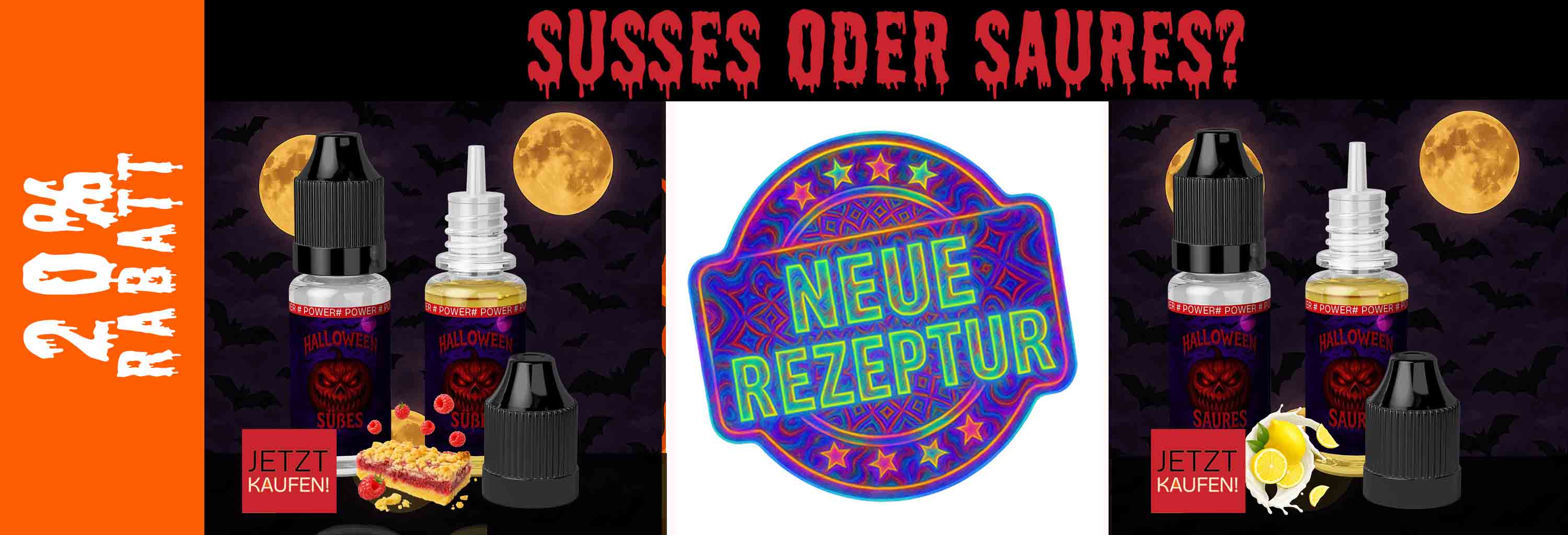 Süßes oder Saures - C-Liquids