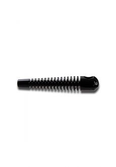 Pfeife Skelett schwarz
