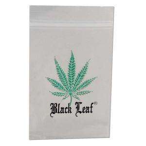 Schnellverschlußbeutel Black Leaf