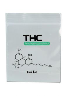 Black Leaf THC Zip-Beutel 50µ