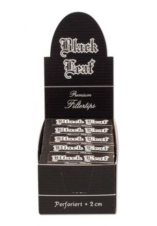 Black Leaf Filtertips schmal perforiert