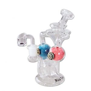 Black Leaf Recyclebong GLOW IN THE DARK
