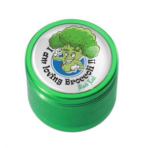 Black Leaf Grinder BROCCOLI 4-tlg. grün