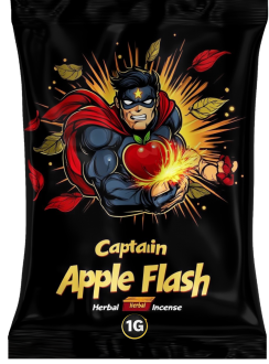 Captain Apple Flash 1g Räuchermischung