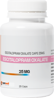 Escitalopram oxalate 25 Kapseln
