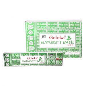 Goloka Nature s Basil Räucherstäbchen