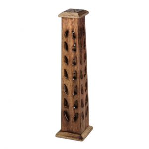 Räucherstäbchenhalter aus Mangoholz