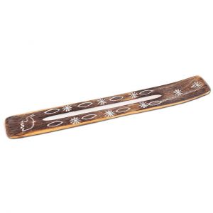 Räucherstäbchenhalter aus Mangoholz
