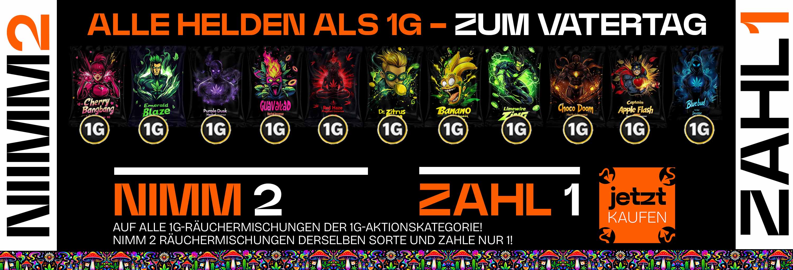 Alle Helden zum Vatertag!